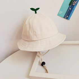 Khaki Kids Baby Cute Bucket Hat Sun Protection Sun Hat