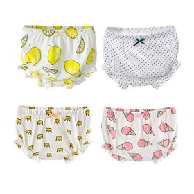 4 Pack Ruffle Bloomers Shorts Diaper Covers for Baby Infant Toddler