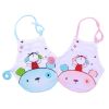 2 Pieces Infant Baby Bibs Keep Warm Bellyband Pink Blue Mouse Baby Belly Band Smock Cotton