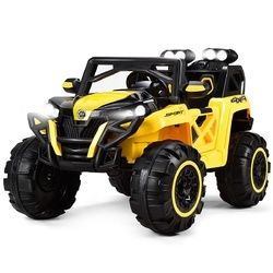 12V Kids Riding Racing Remote Control Truck with LED Light