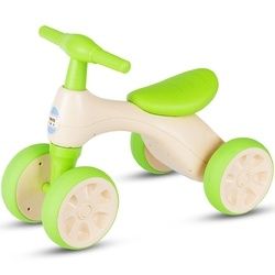 4-wheel Baby Balance Bike with Sound and Storage Box