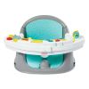 Infantino Music & Lights 3-in-1 Discovery Seat and Booster, 4-48 Months Unisex, Teal