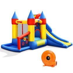 Inflatable Bounce House with Balls & 780W Blower