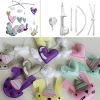 Lovely Rabbits Hearts Baby Crib Mobile Infant Room Nursery Decor Hanging Musical Mobile Crib Toy