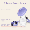 Lansinoh Silicone Breast Pump for Breastfeeding Moms