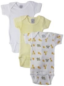 Unisex Baby 3 Pc Bodysuits (size: medium)
