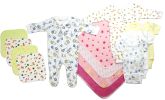 Newborn Baby Girls 13 Pc Layette Baby Shower Gift Set