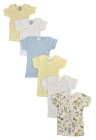 Unisex Baby 6 Pc Shirts (size: medium)