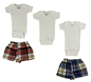 Infant Onezies and Boxer Shorts (size: medium)