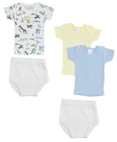 Infant Girls T-Shirts and Training Pants (size: small)