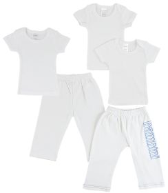 Infant T-Shirts and Track Sweatpants (size: large)