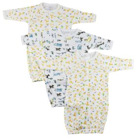 Infant Gowns - 3 Pack (size: Newborn)