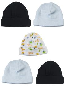 Boys Baby Caps (Pack of 5) (size: One Size)