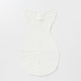 Newborn Swaddling Gro-bag Baby's Blanket Baby Cotton Blanket (Option: White-S)