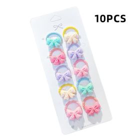 Cartoon Baby Girl Hair Clips Cute Bear Children Hairpin Bowknot Knitted Flower Kids Barretees Baby Hair Accessories (Color: G-2)