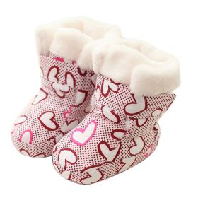 Infant Shoes Winter Keep Warm Crib Shoes Baby Shoes Cotton Toddler Shoes (Default: Default)