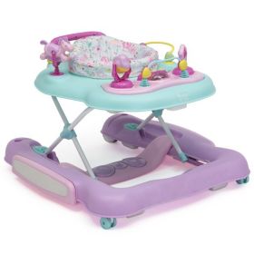 Little Folks 4-in-1 Discover & Play Musical Walker (Color: Blue/Purple)