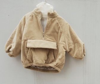 Ancient Fleece Pullover With Cotton Jacket (Option: Apricot-140cm)