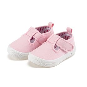 Children's Canvas Shoes Casual Soft Bottom Sports (Option: Pink-25 Yards)