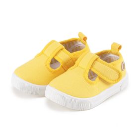 Children's Canvas Shoes Casual Soft Bottom Sports (Option: Yellow-27 Yards)
